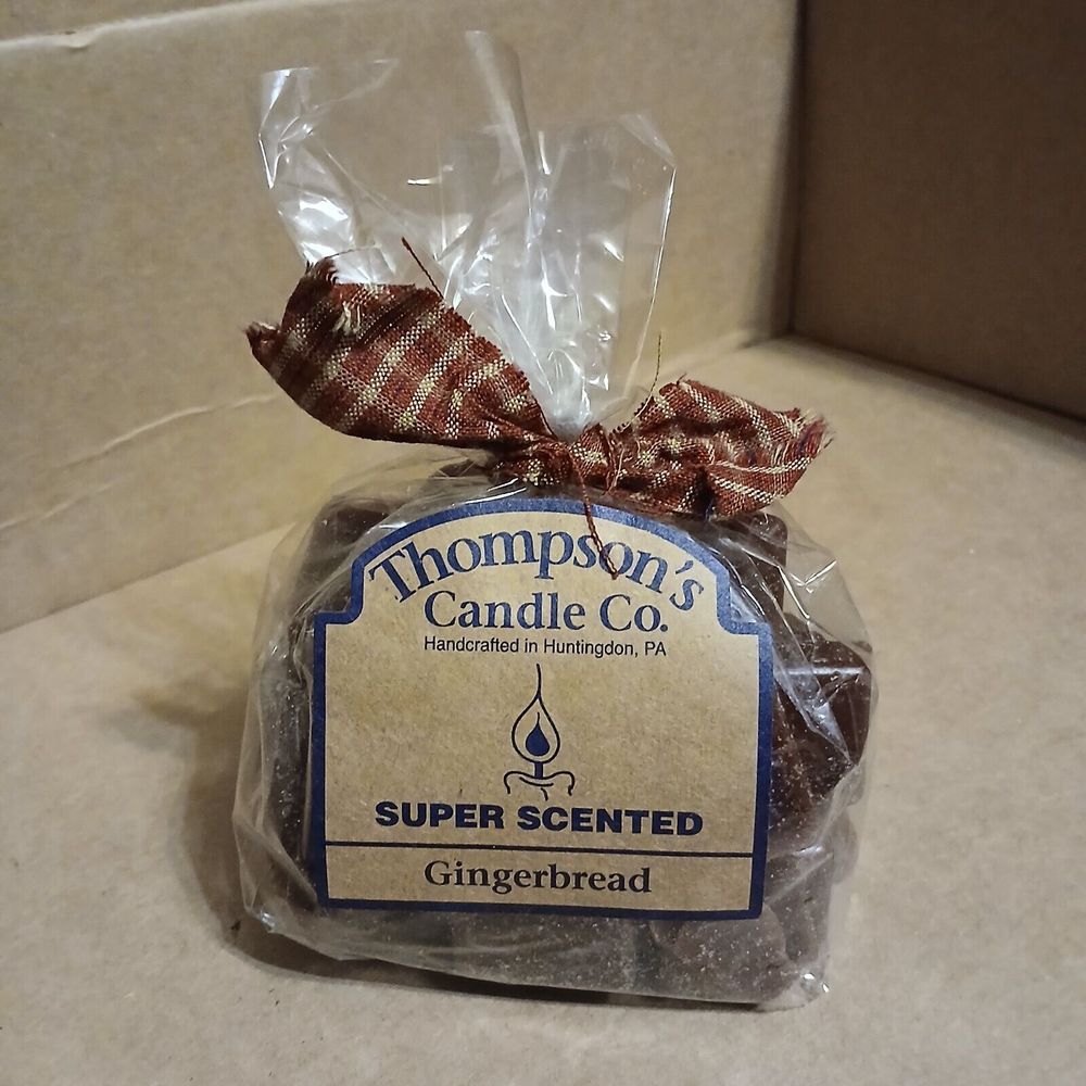 Thompson's Candle Co. Crumbles - Gingerbread - Super Scented Wax Melts 6oz